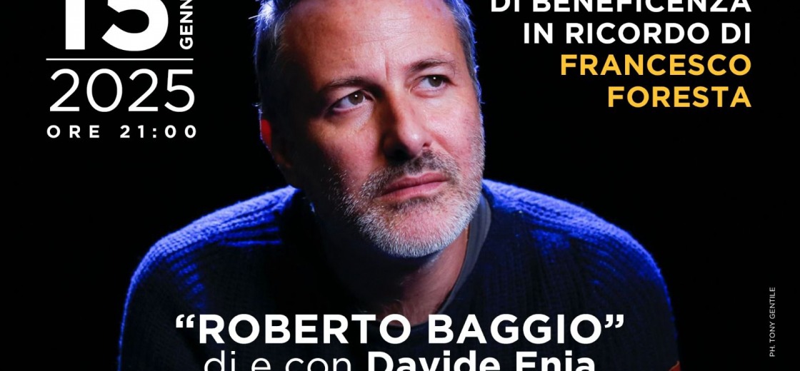 Enia a teatro nel ricordo di Francesco Foresta